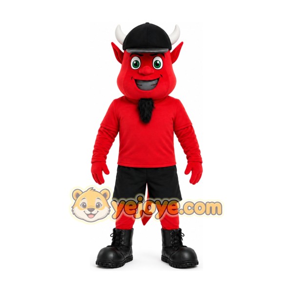 Red Devil Mascot Costume