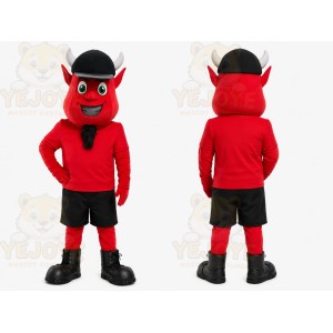Red Devil Mascot Costume