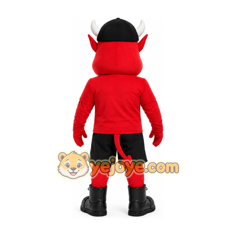 Red Devil Mascot Costume