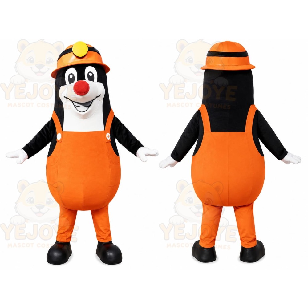Miner Mole Mascot Costume