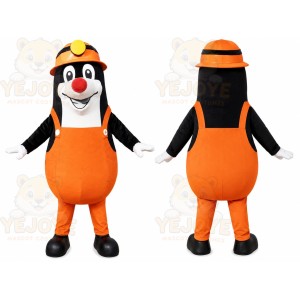 Miner Mole Mascot Costume