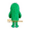 Green Cactus Mascot Costume Green Cactus Mascot Costume
