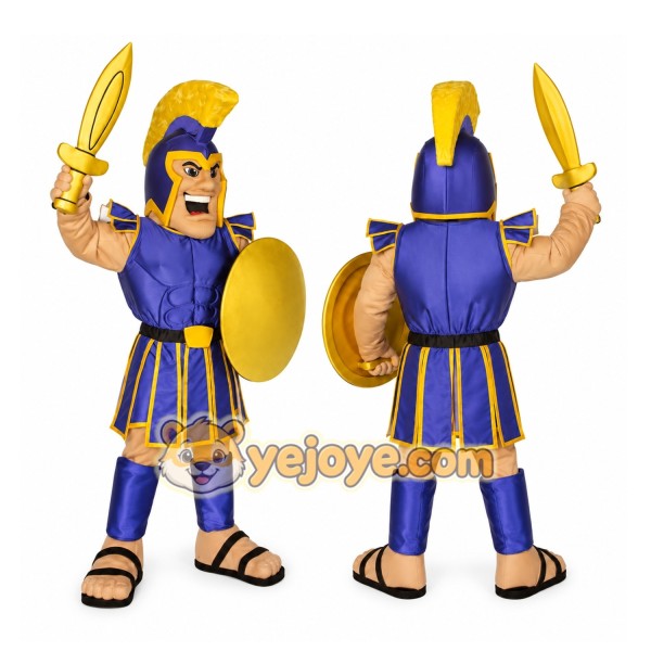 Roman Warrior Mascot Costume