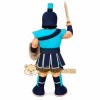Blue Roman Warrior Mascot Costume Blue Roman Warrior Mascot Costume