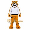White Jersey Tiger Mascot Costume White Jersey Tiger Mascot Costume