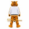 White Jersey Tiger Mascot Costume White Jersey Tiger Mascot Costume