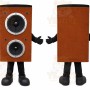 Speaker Box Mascot Costume