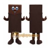Brown Chocolate Bar Mascot Costume
