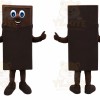 Brown Chocolate Bar Mascot Costume
