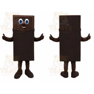 Brown Chocolate Bar Mascot Costume