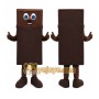 Brown Chocolate Bar Mascot Costume