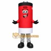 Red Battery Mascot Costume Red Battery Mascot Costume