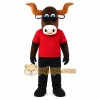Red Shirt Moose Mascot Costume
