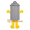 Trash Can Mascot Costume Trash Can Mascot Costume