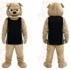 Tan Dog Vest Mascot Costume