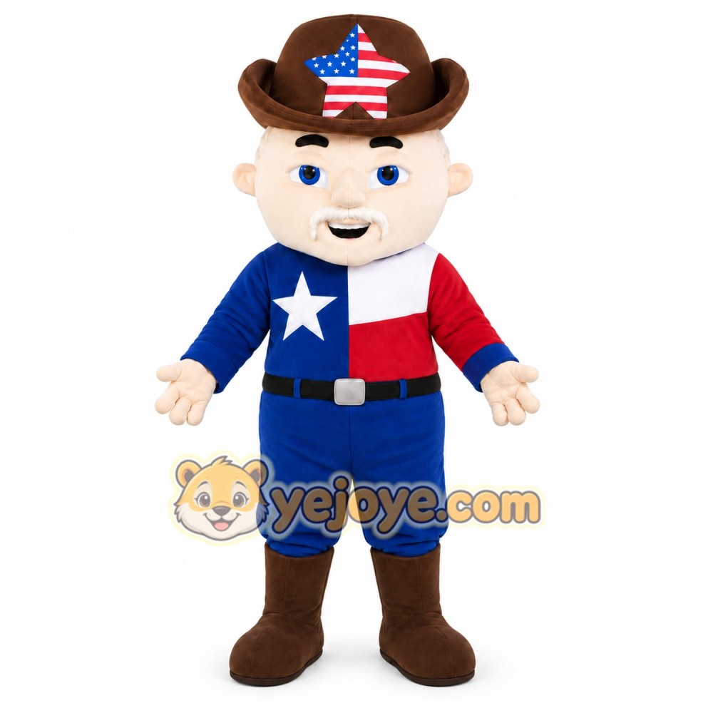 Patriotic Boy Mascot Costume
