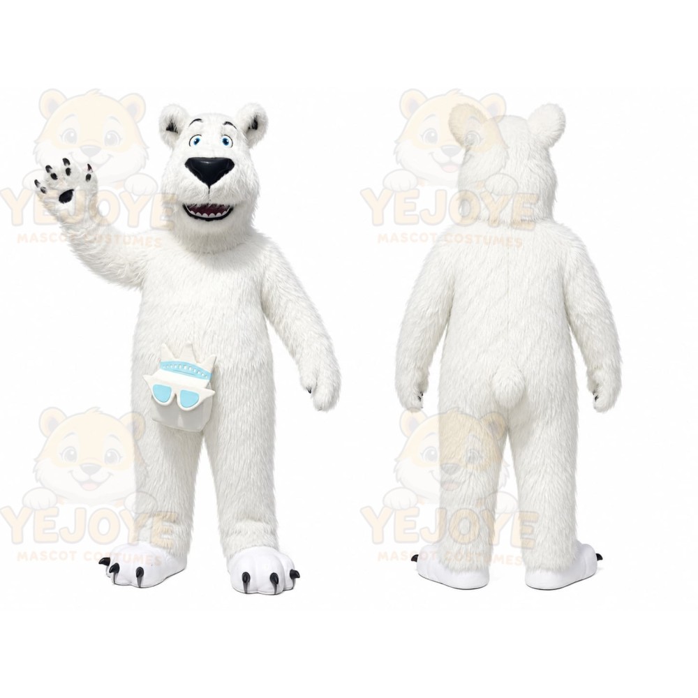 Polar Bear Mascot Costume