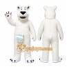 Polar Bear Mascot Costume Polar Bear Mascot Costume