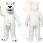 Polar Bear Mascot Costume