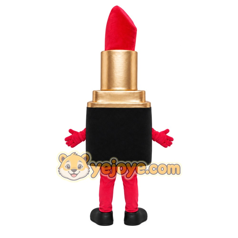 Lipstick Character Mascot Costume
