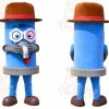 Blue Fire Hydrant Mascot Costume