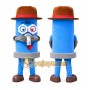 Blue Fire Hydrant Mascot Costume