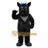Black Dog Mascot Costume Black Dog Mascot Costume