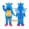 Blue Dragon Mascot Costume