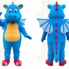 Blue Dragon Mascot Costume