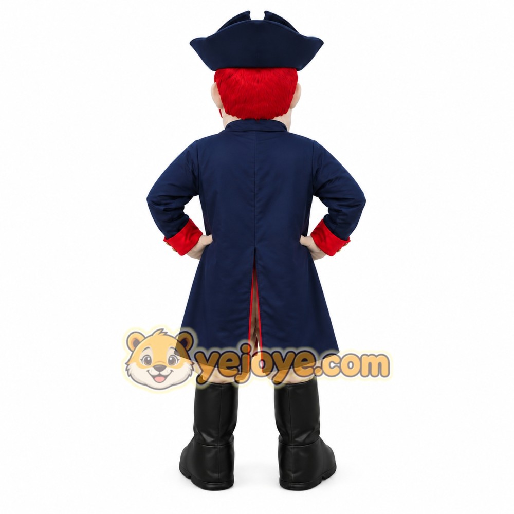 Patriot Man Mascot Costume Patriot Man Mascot Costume