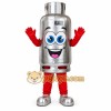 Gas Cylinder Mascot Costume Gas Cylinder Mascot Costume