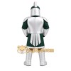Silver Knight Mascot Costume