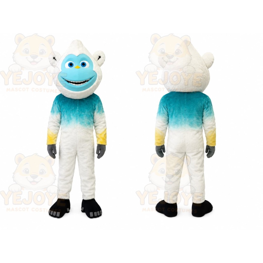 White Monkey Mascot Costume