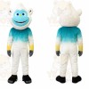 White Monkey Mascot Costume