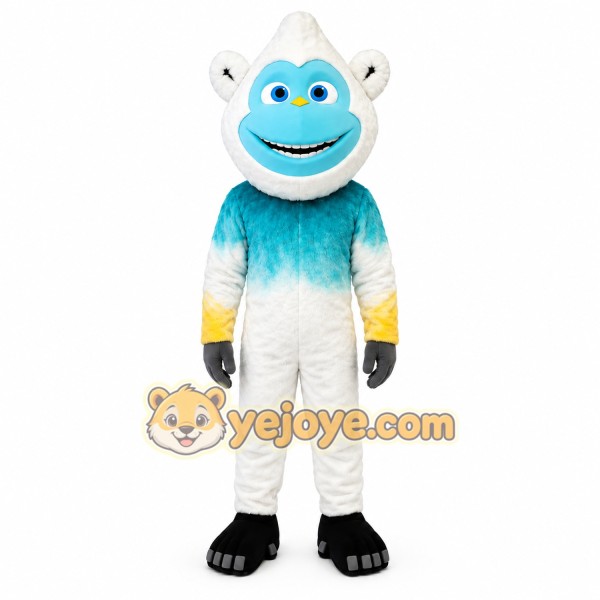 White Monkey Mascot Costume