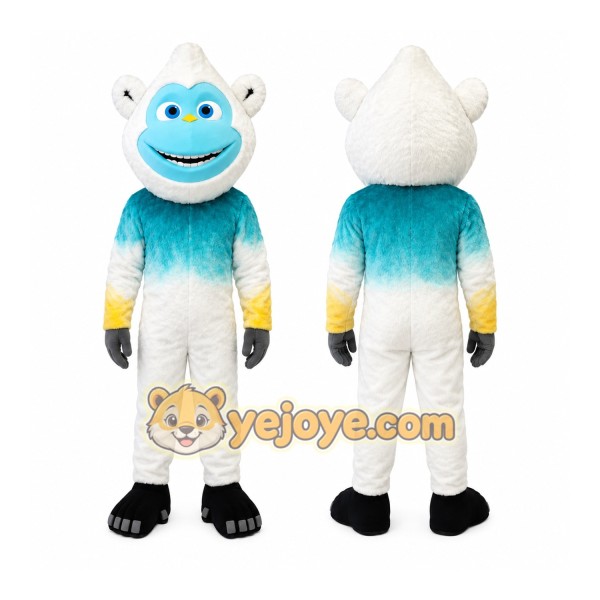 White Monkey Mascot Costume