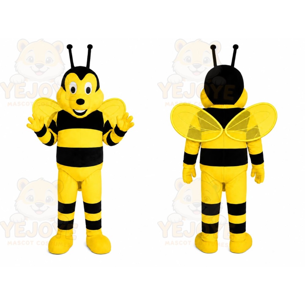 Yellow Bee Mascot Costume
