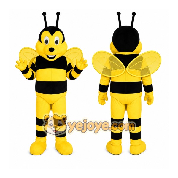 Yellow Bee Mascot Costume