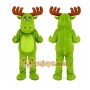 Green Moose Mascot Costume