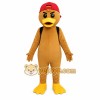 Tan Backpack Duck Mascot Costume Tan Backpack Duck Mascot Costume