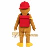 Tan Backpack Duck Mascot Costume Tan Backpack Duck Mascot Costume