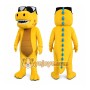 Yellow Dragon Mascot Costume
