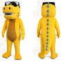Yellow Dragon Mascot Costume