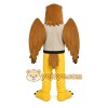 Eagle Tan Vest Mascot Costume