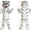 White Tiger Mascot Costume