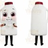 Milk Bottle Mascot Costume