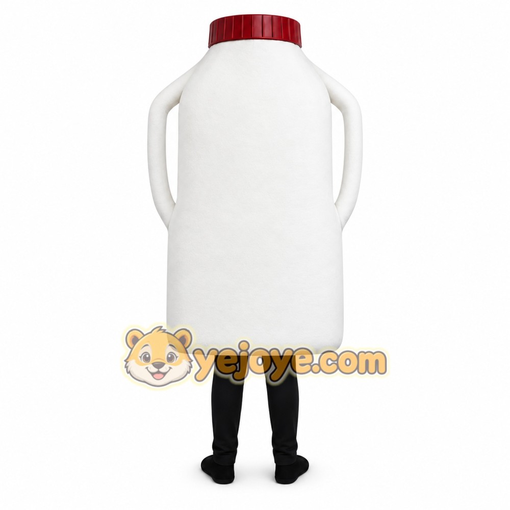 Milk Bottle Mascot Costume