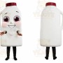 Milk Bottle Mascot Costume