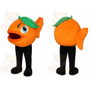 Orange Fish Mascot Costume