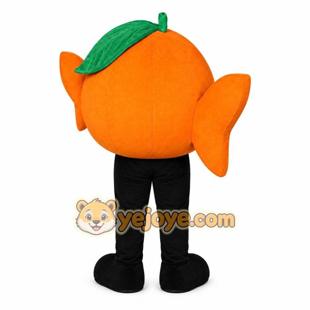 Orange Fish Mascot Costume Orange Fish Mascot Costume